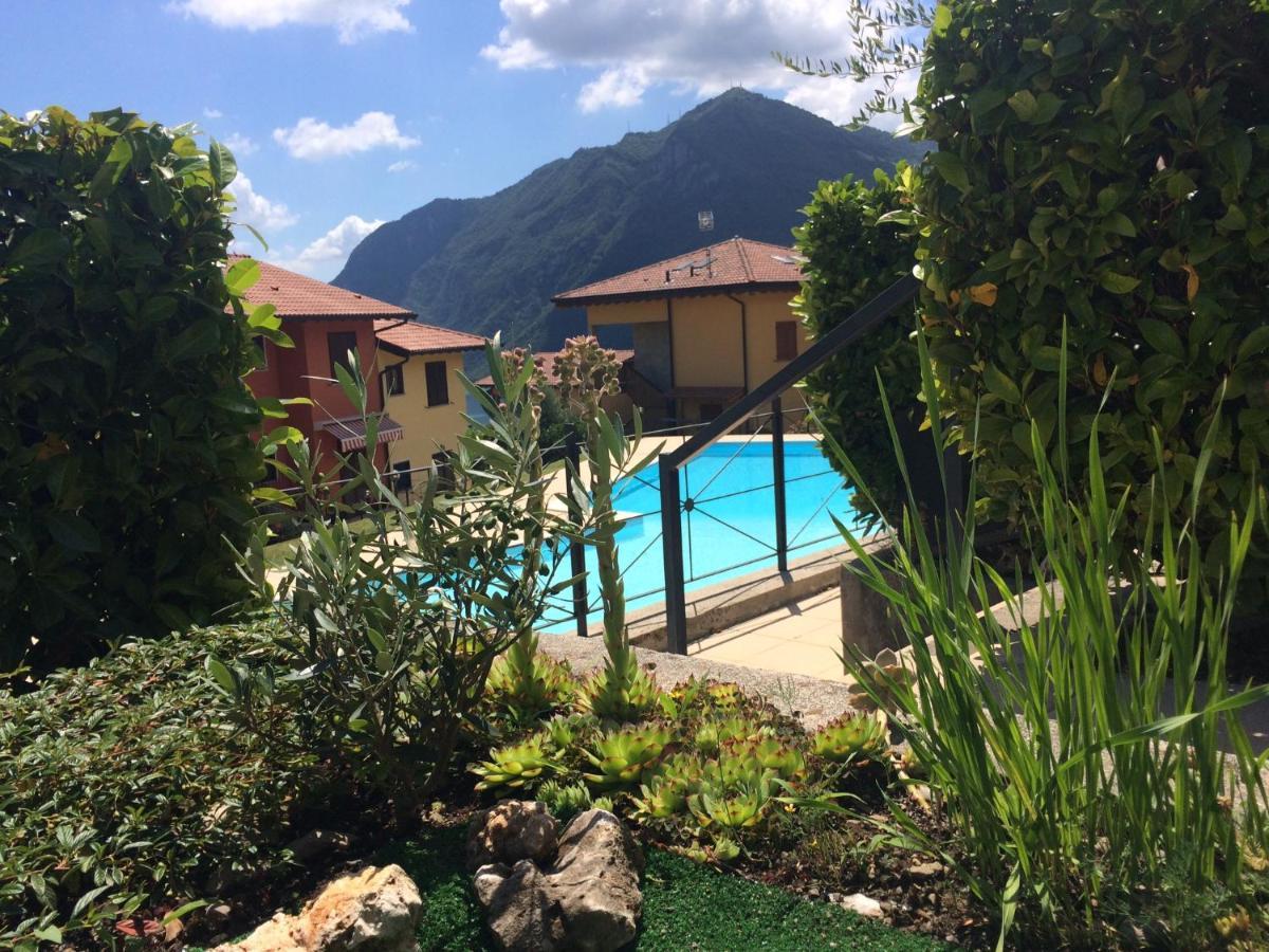 Irina'S House With View On Like And Swimming Pool Apartamento Riva di Solto Exterior foto